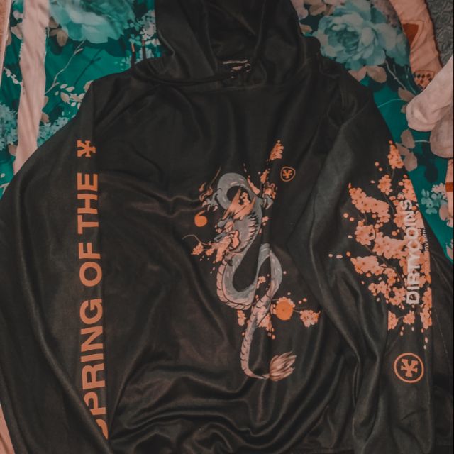 Pass Hoodie Local Brand "Dirty Coins" size L