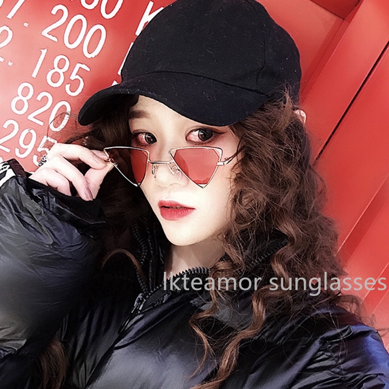 Kính râm tam giác Retro sành điệu cho nam nữ