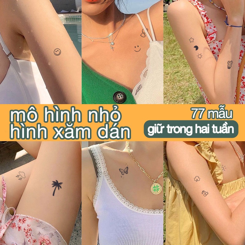 Hình Xăm Dán Ngón Tay Tạm Thời Chống Thấm Nước Chống Dị Ứng 80 Kiểu Dáng Độc Đáo