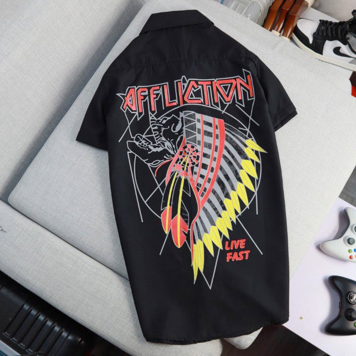 Áo Sơ Mi Nam Ngắn Tay Lịch Lãm In Họa Tiết Thổ Dân Chất Kate Mịn Mát Mặc Đẹp Soái Ca [NEW UNISEX]