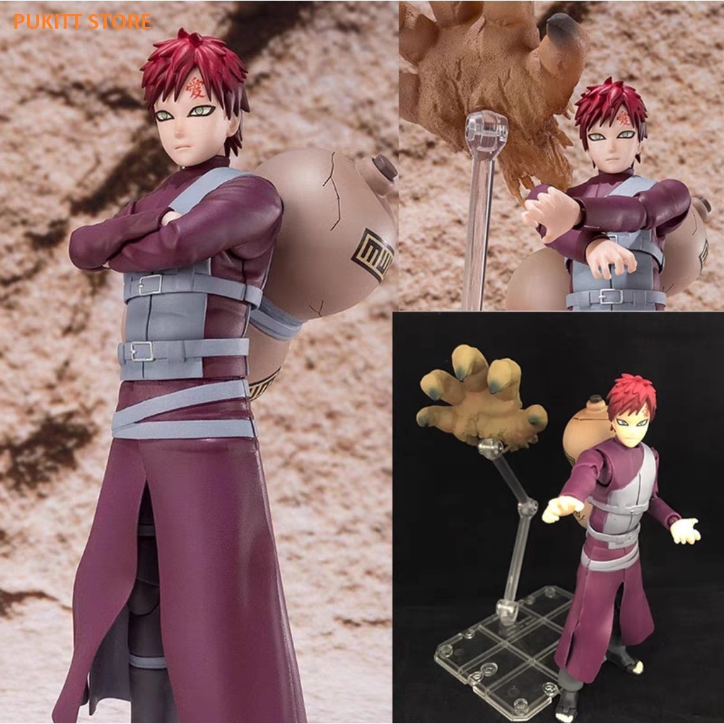 Mô hình khớp Naruto - Mô hình Gaara 15cm N111