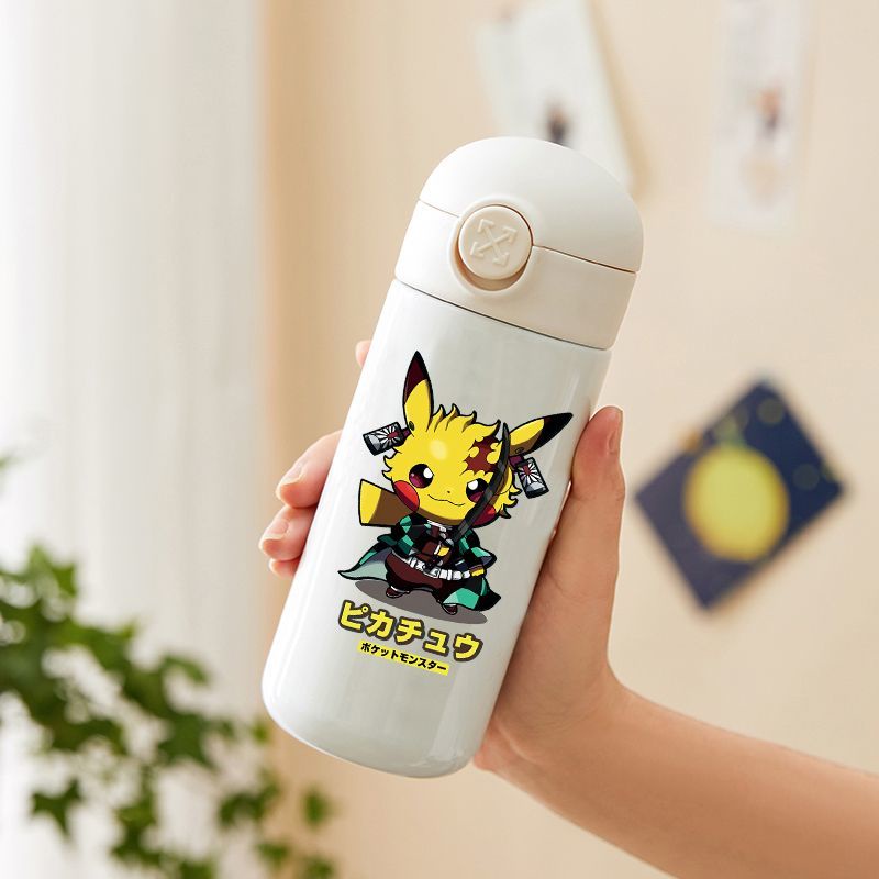 Bình Nước Hình Pikachu Dễ Thương Cho Bé BWB920