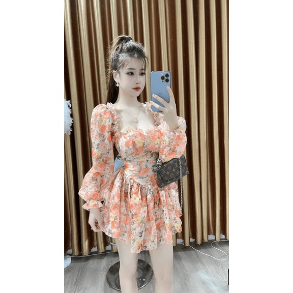 ĐẦM VOAN MOCKING LƯNG CỰC SEXY UP tnm shop