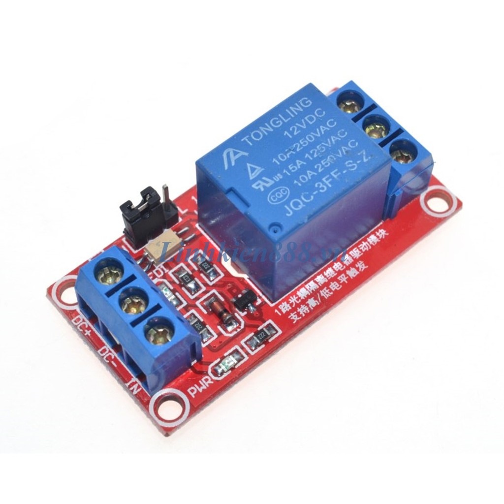 Module Relay 1 Kênh 5V-220V 10A Cách Ly Quang