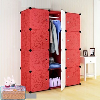 Tủ nhựa ghép 12 ô