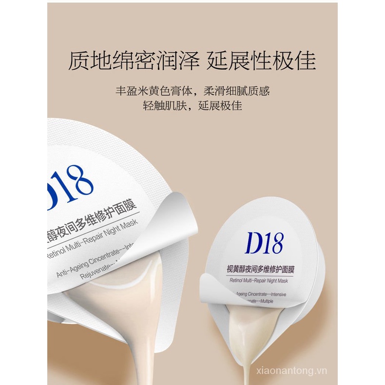 Mặt nạ D18 dưỡng ẩm làm mịn da cho nam