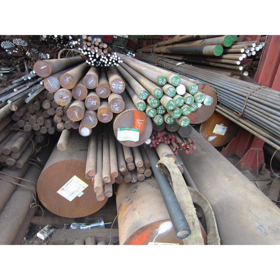 Thép Tròn Đặc,Thép Láp Trơn,Thép Trụ Đường Kính 40-->60,Dài 500mm