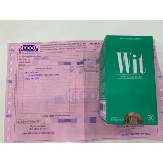 WIT - THỰC PHẨM BẢO VỆ MẮT