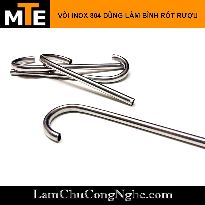 Vòi Inox 304 dùng làm bình rót rượu