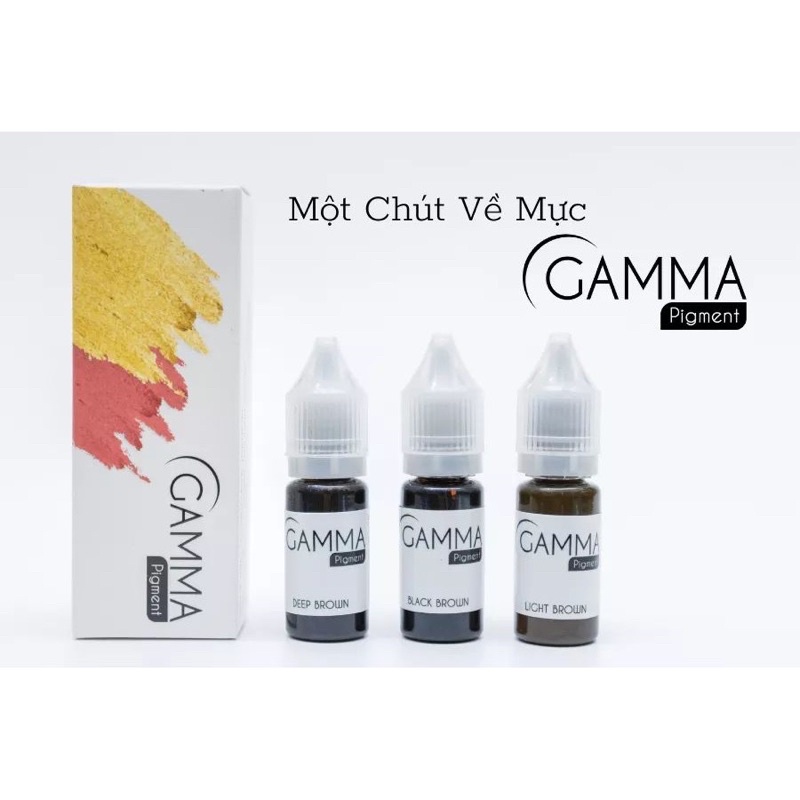 [CHÍNH HÃNG] Mực Gamma mini 3,3ml, Fullsize 10ml