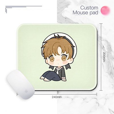 Miếng di chuột in hình SAKURA THỦ LĨNH THẺ BÀI ver CHIBI Cardcaptor Sakura anime nhiều mẫu kê chuột lót chuột