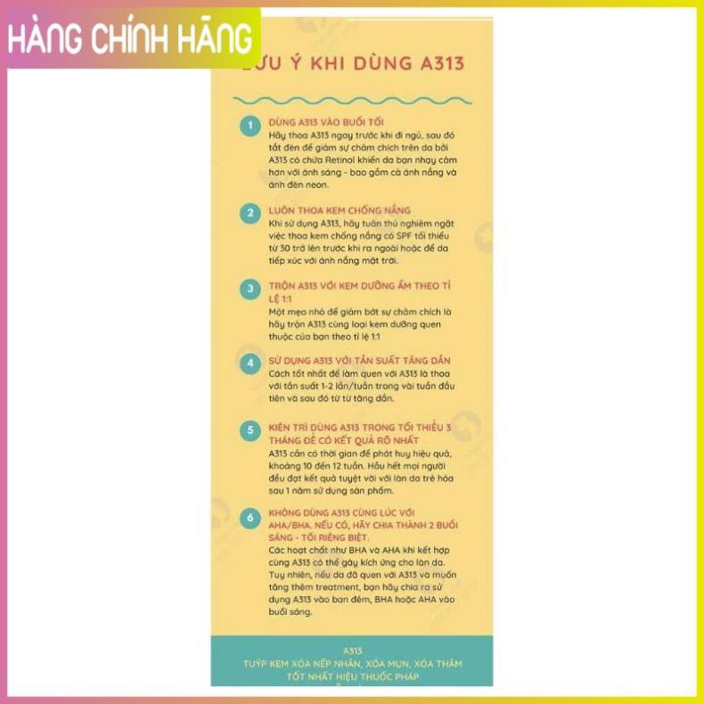 Kem A313 Retinol Pháp Chính Hãng