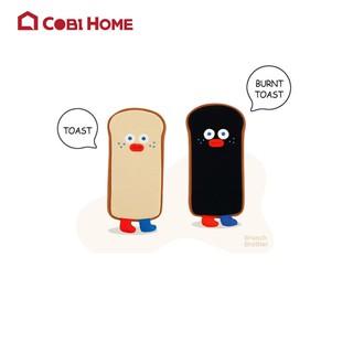 Túi đựng bút Bread Brunch Brother bằng vải phong cách Hàn Quốc - FUNSHOP - Cobi Home