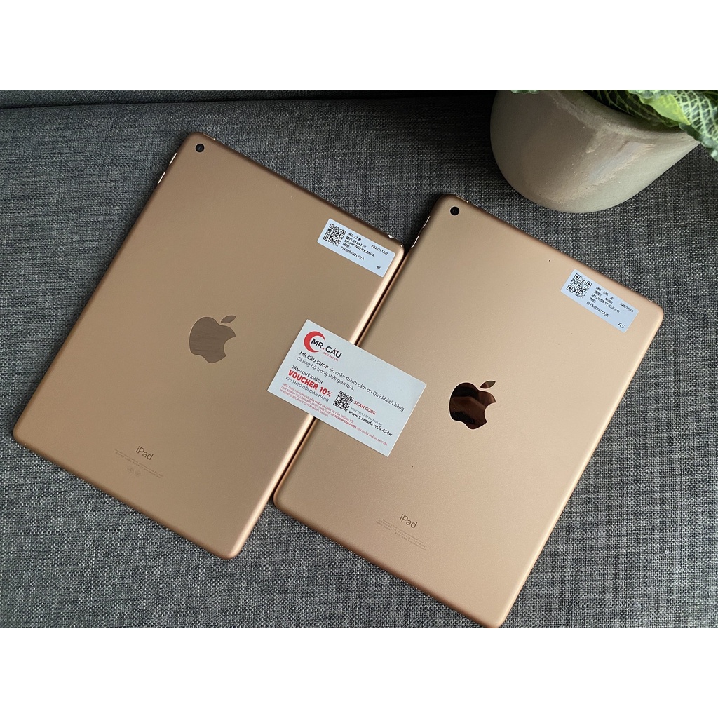 Máy tính bảng iPAD GEN 6 2018 bản 32GB 4G/LTE WIFI Cấu hình mạnh Ram 2G Chip A10 Màn hình Retina 9.7