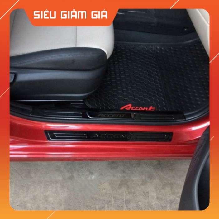 Sản Phẩm ỐP BẬC TRONG NGOÀI TITAN HUYNDAI ACCENT 2018 - 2020-2021 Hàng Cao Cấp