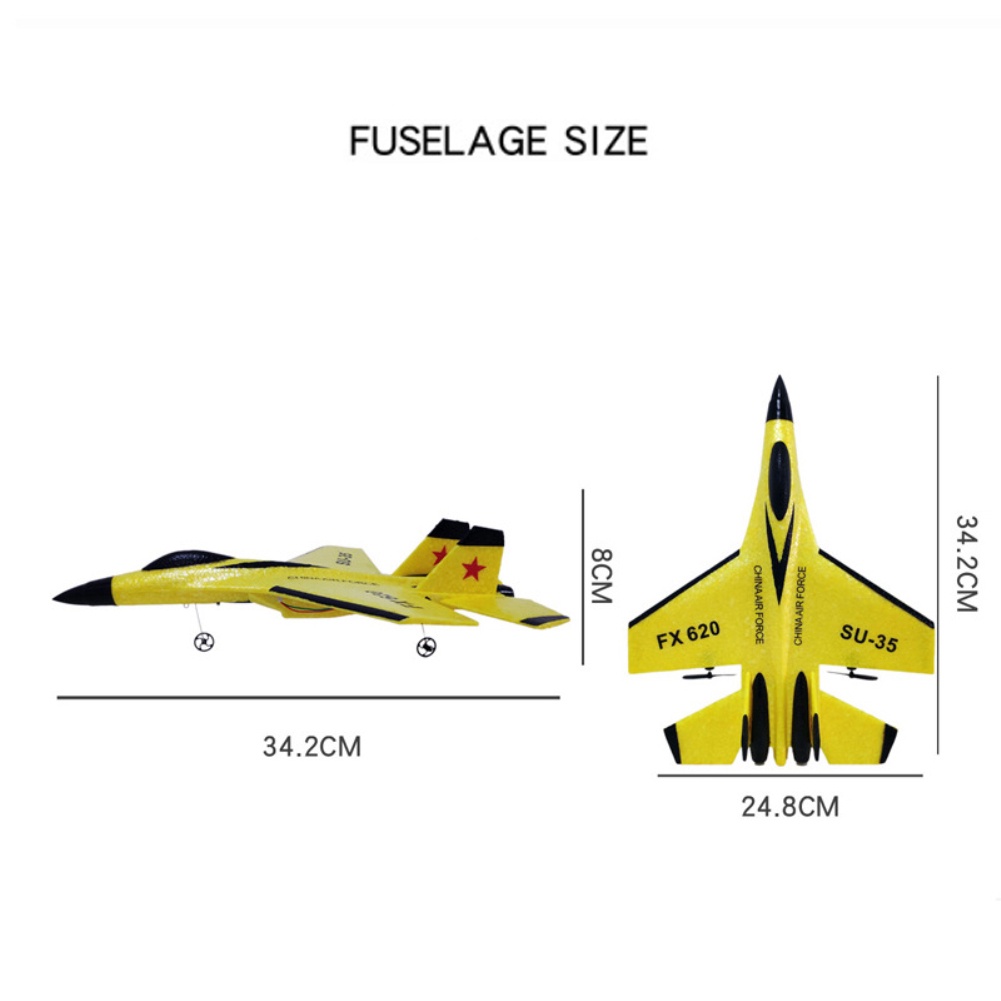 Fx-620 Su-35 Điều Khiển Máy Bay Điều Khiển Từ Xa 2.4G Máy Bay Tiêm Kích Sở Thích Máy Bay Lượn Máy Bay Xốp Epp Đồ Chơi Rc Máy Bay trẻ Em Quà Tặng-Timivn