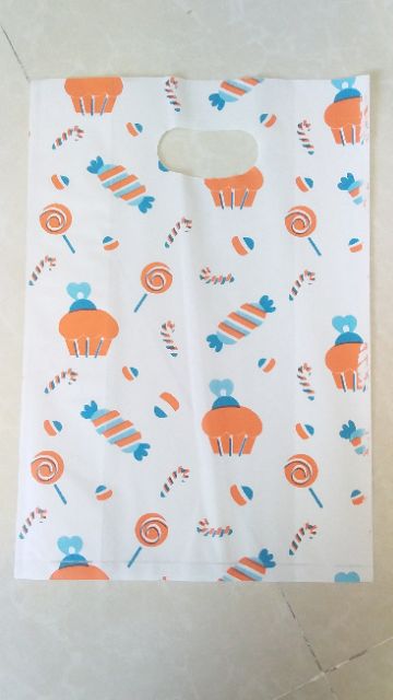 1kg túi xốp in hình  - Túi nilon đóng hàng