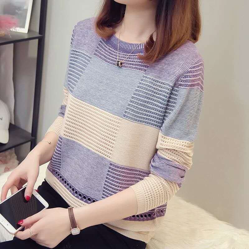 Áo Sweater Dáng Rộng Thời Trang Xuân Thu Hàn Quốc Dành Cho Nữ | BigBuy360 - bigbuy360.vn