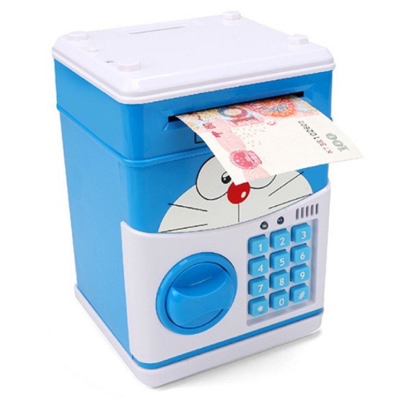 Két sắt mini dùng cho bé tiết kiệm tiền có nhiều hình ngộ nghĩnh