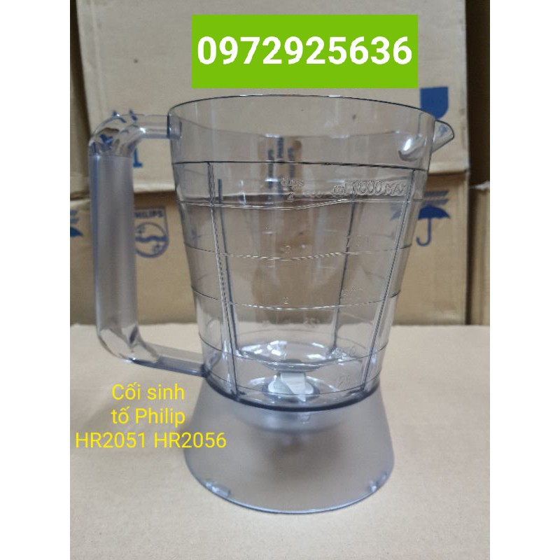 Cối Sinh Tố Máy Xay Philip HR2051 HR2056 Hàng Chính Hãng