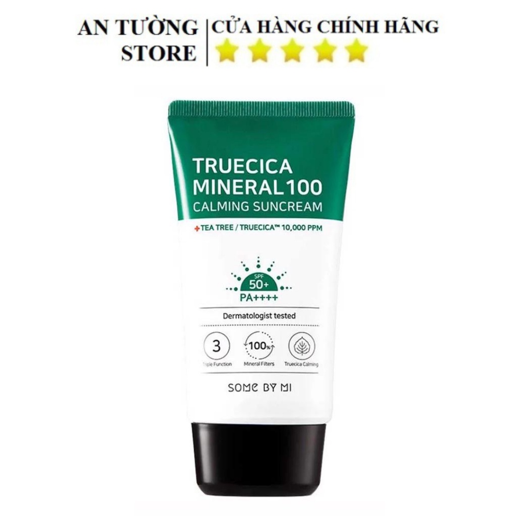 Kem Chống Nắng Some By Mi Truecica Mineral 100 Calming Suncream SPF50+/PA+++ 50ml