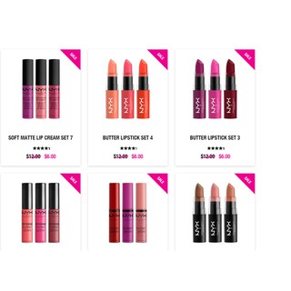 (trả order) set 3 son NYX