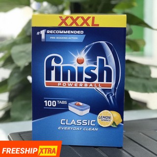 Viên rửa bát Finish Classic hương chanh
