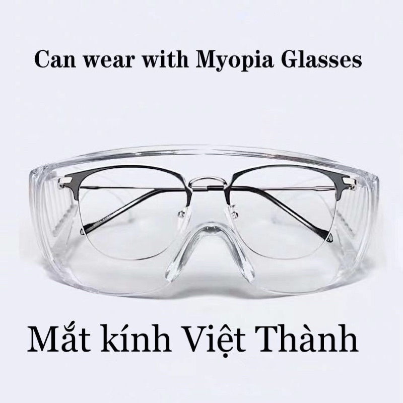 Kính hot trend bản to UNISEX siêu chất kính chống bụi gió bảo hộ | BigBuy360 - bigbuy360.vn