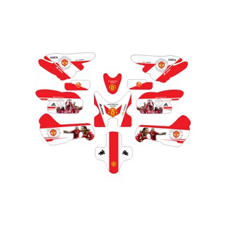 Tem xe Xmen mẫu Manchester United