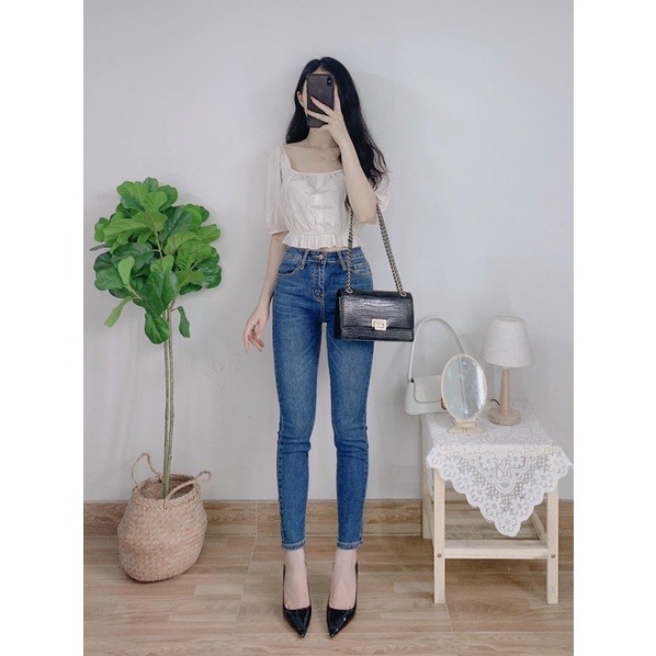 🌻🌻QUẦN JEAN DÀI MANGO