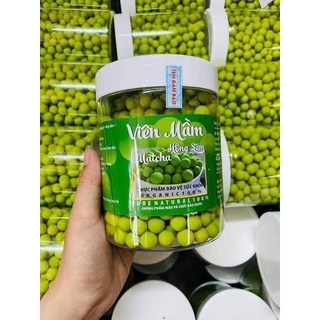 (500gram)Viên mầm matcha tăng vòng 1 ,tăng tiết nội tố nữ, điều hoà kinh nguyệt,đẹp da…