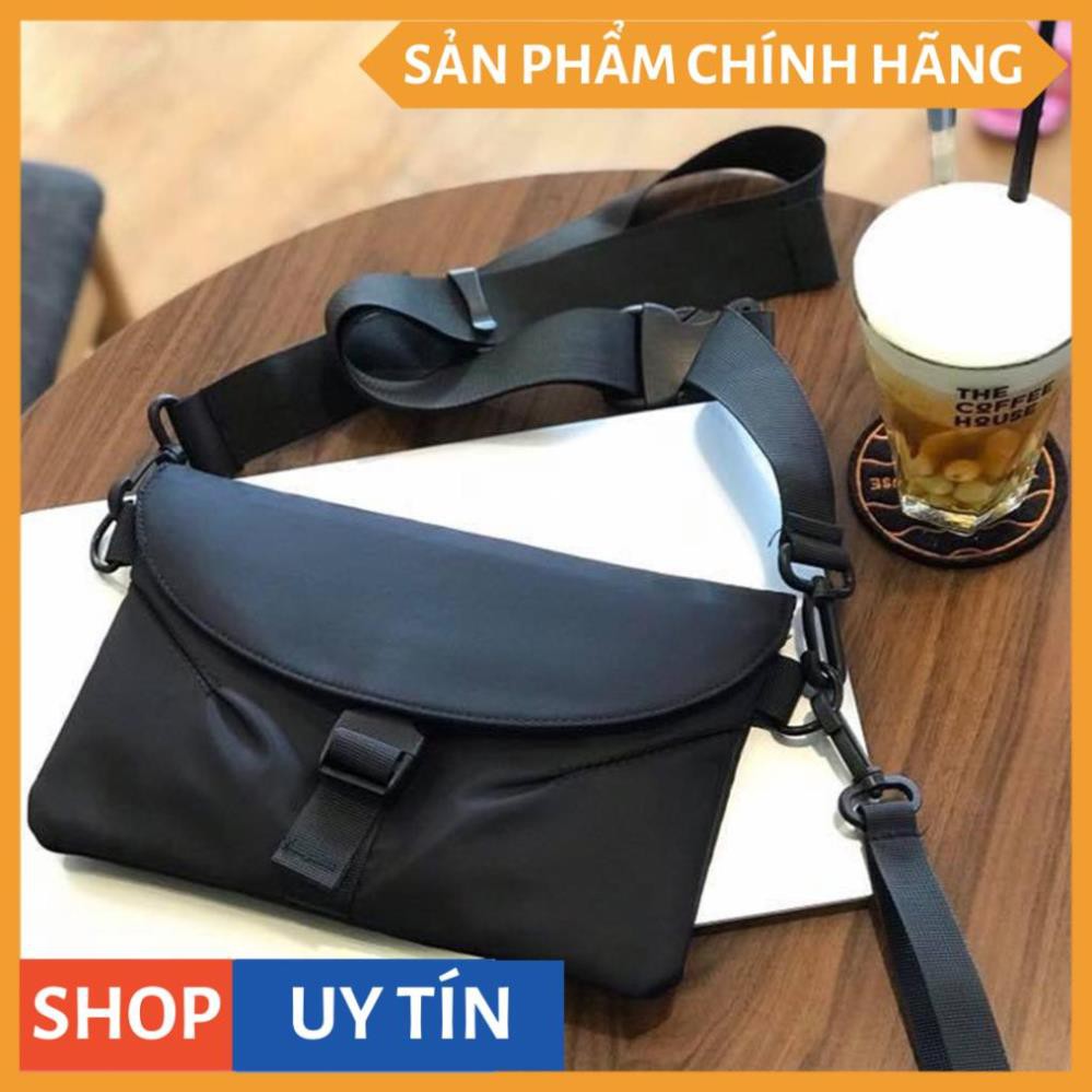 Túi đeo chéo nam mini bumbag vải dù thời trang hàn quốc chống thấm nước tphcm