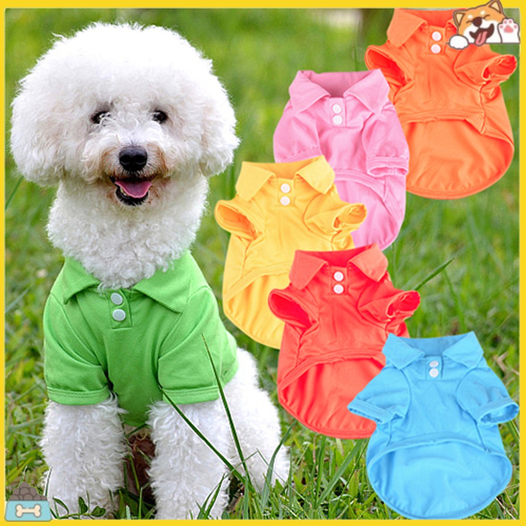 Áo thun kiểu dáng đáng yêu cho thú cưng