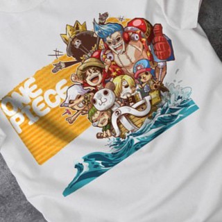 One Piece -- Áo Thun unisex In Đội Mũ Rơm