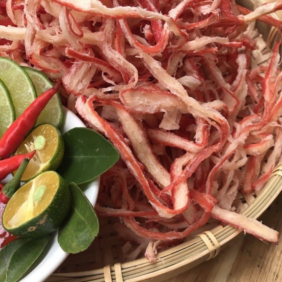 Mực xé sợi hấp cốt dừa [FREESHIP 50K] - dai ngon mềm ngọt béo ngậy vị cốt dừa cực hấp dẫn - Hộp 300gr | BigBuy360 - bigbuy360.vn