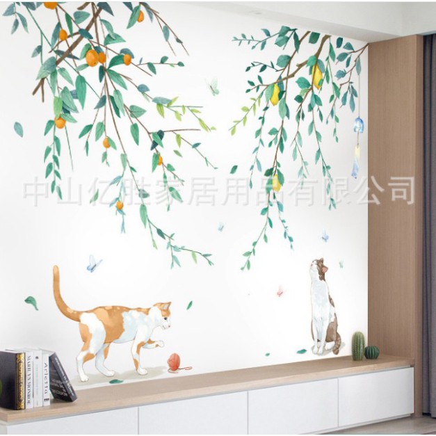 (VOUCHER5K-NHIỀU MẪU-SỐNG ĐỘNG) decal dán tường, TRANH DÁN TƯỜNG trang trí phòng bếp, phòng khách, decor tủ lạnh, tủ đồ