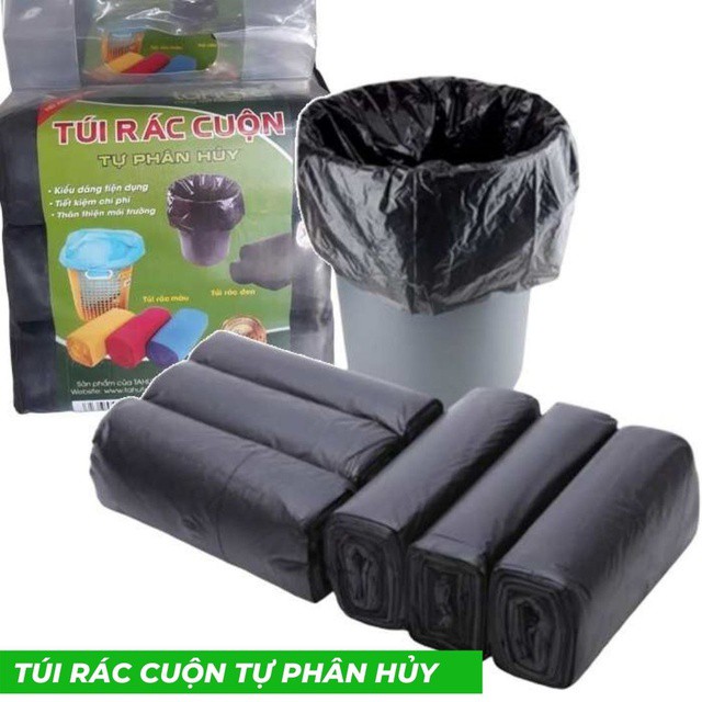 Sét 3 Túi Đựng Rác , Túi Rác Sinh Học, Túi Tự Phân Hủy 1Kg