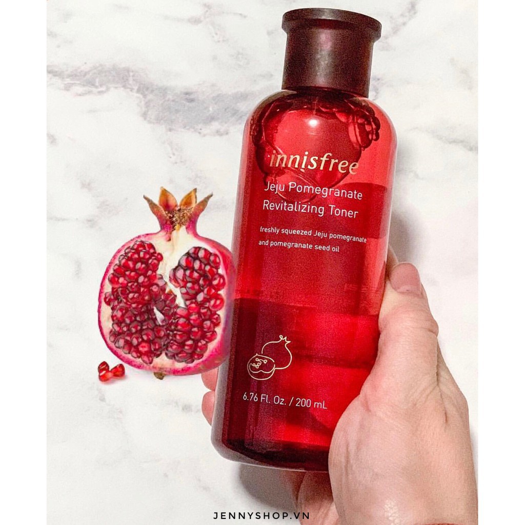 [SIÊU HOT]Nước Hoa Hồng Làm Sáng Da, Ngăn Ngừa Lão Hóa Chiết Xuất Từ Lựu Innisfree Jeju Pomegranate Revitalizing Toner | BigBuy360 - bigbuy360.vn