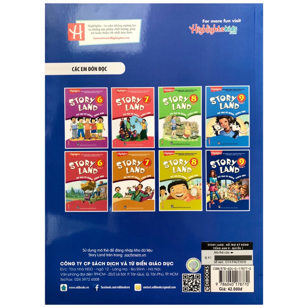 Sách - Story Land lớp 9 quyển 1