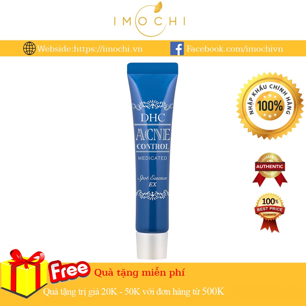 Tinh Chất Ngừa Mụn DHC Acne Control Spots Essence EX 15g (NHẬP KHẨU CHÍNH HÃNG)