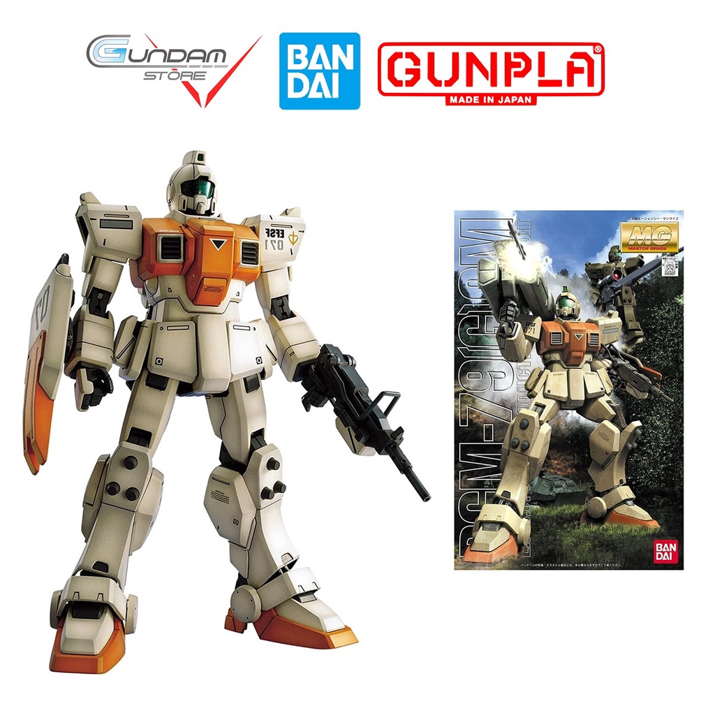 Mô Hình Gundam MG GM RGM-79G 1/100 Bandai Master Grade Đồ Chơi Lắp Ráp Anime Nhật