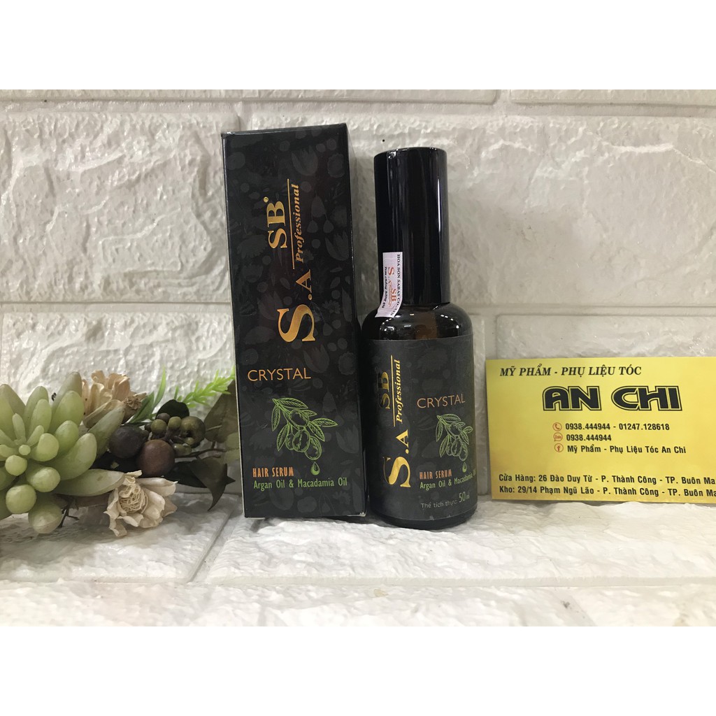 Tinh Dầu Dưỡng Phục Hồi Tóc Hư Tổn, Giữ Nếp Tóc Uốn SB Cao Cấp (serum dưỡng tóc) - 50ml - 0119