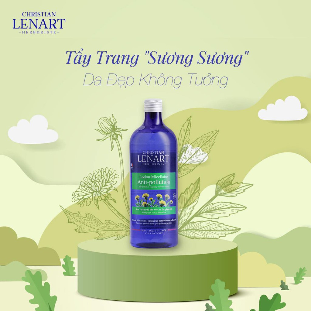 Nước Tẩy Trang Christian Lenart Anti - Pollution Cleansing Micellaire  500ml