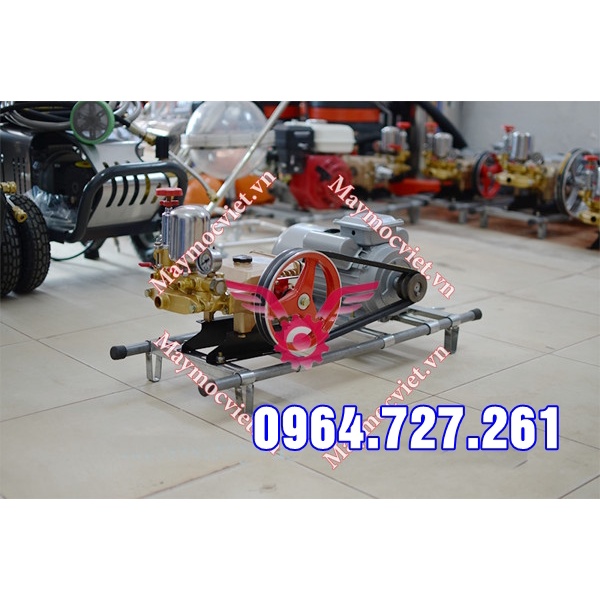 Máy rửa xe dây đai công suất 2HP motor dây đồng