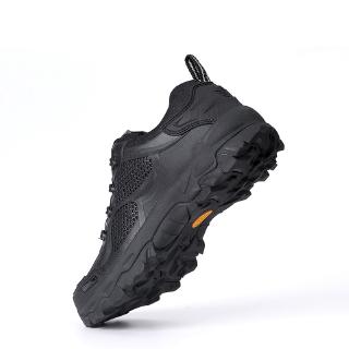 Outdoor Training Tactical Automatic Lacing System Breathable Hiking Boots
