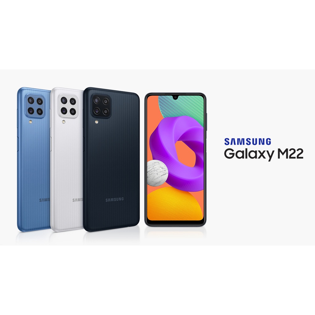 [Mã ELMALL1TR giảm 5% đơn 3TR] Điện thoại Samsung Galaxy M22 - Hàng Chính Hãng, Mới 100%, Nguyên Seal, Bảo hành 12T | WebRaoVat - webraovat.net.vn