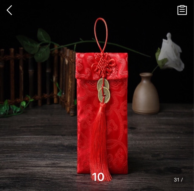 Bao Lì Xì Vải Gấm cao cấp, bao lì xì mừng tuổi, đặt mâm tráp ăn hỏi (Giá 1 Bao)(Có Clip+ Ảnh Thật)