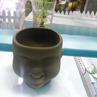 Chậu đất nung Tí sún size nhỏ (8x8cm)
