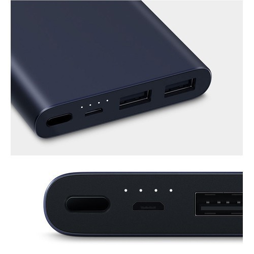 Pin sạc dự phòng Xiaomi 2S 10000mAh (Gen 2 New - 2 cổng USB ) - Hàng chính hãng