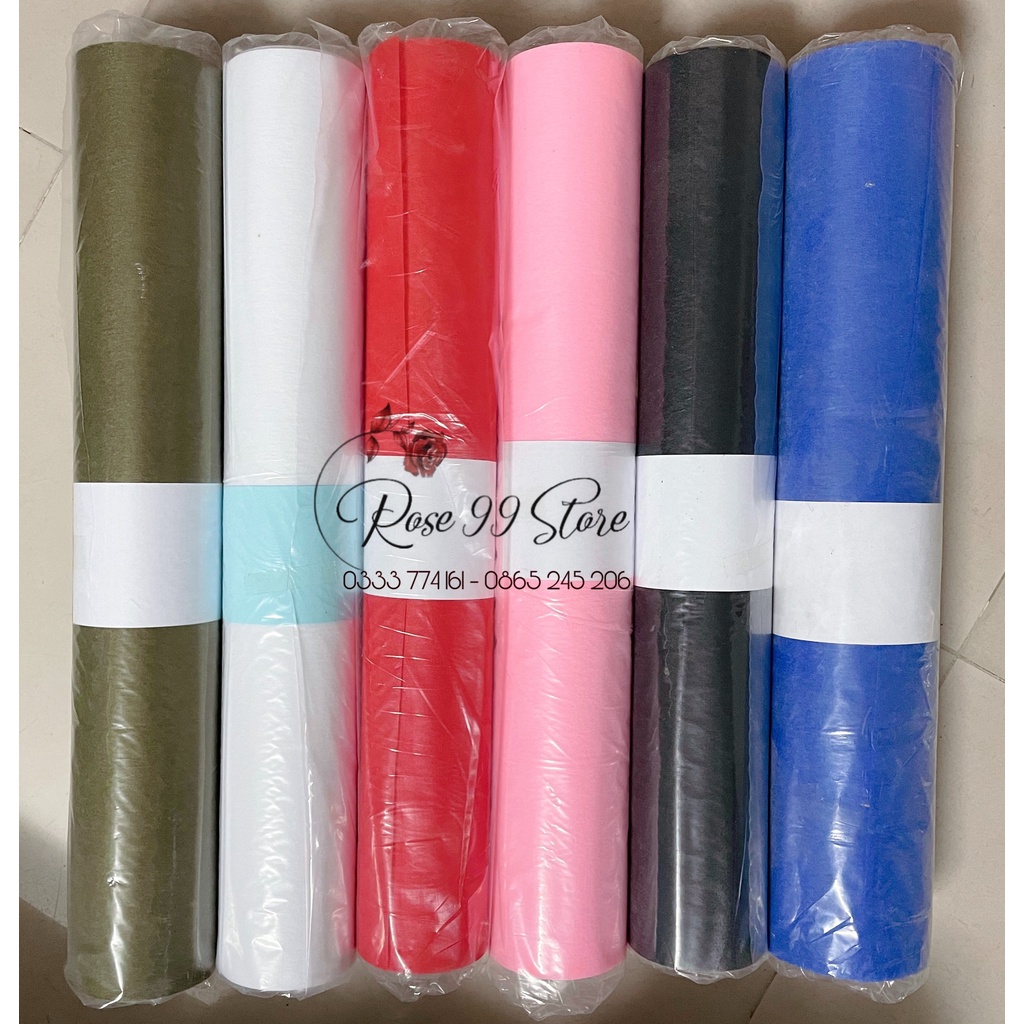 Cuộn Giấy Mếch - Giấy Vân Long Gói Hoa Đẹp